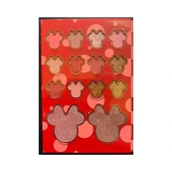 Disney‎ Minnie Mouse Eyeshadow Palette & Lip Gloss Trio by Revolution Makeup - Picture 4 of 9